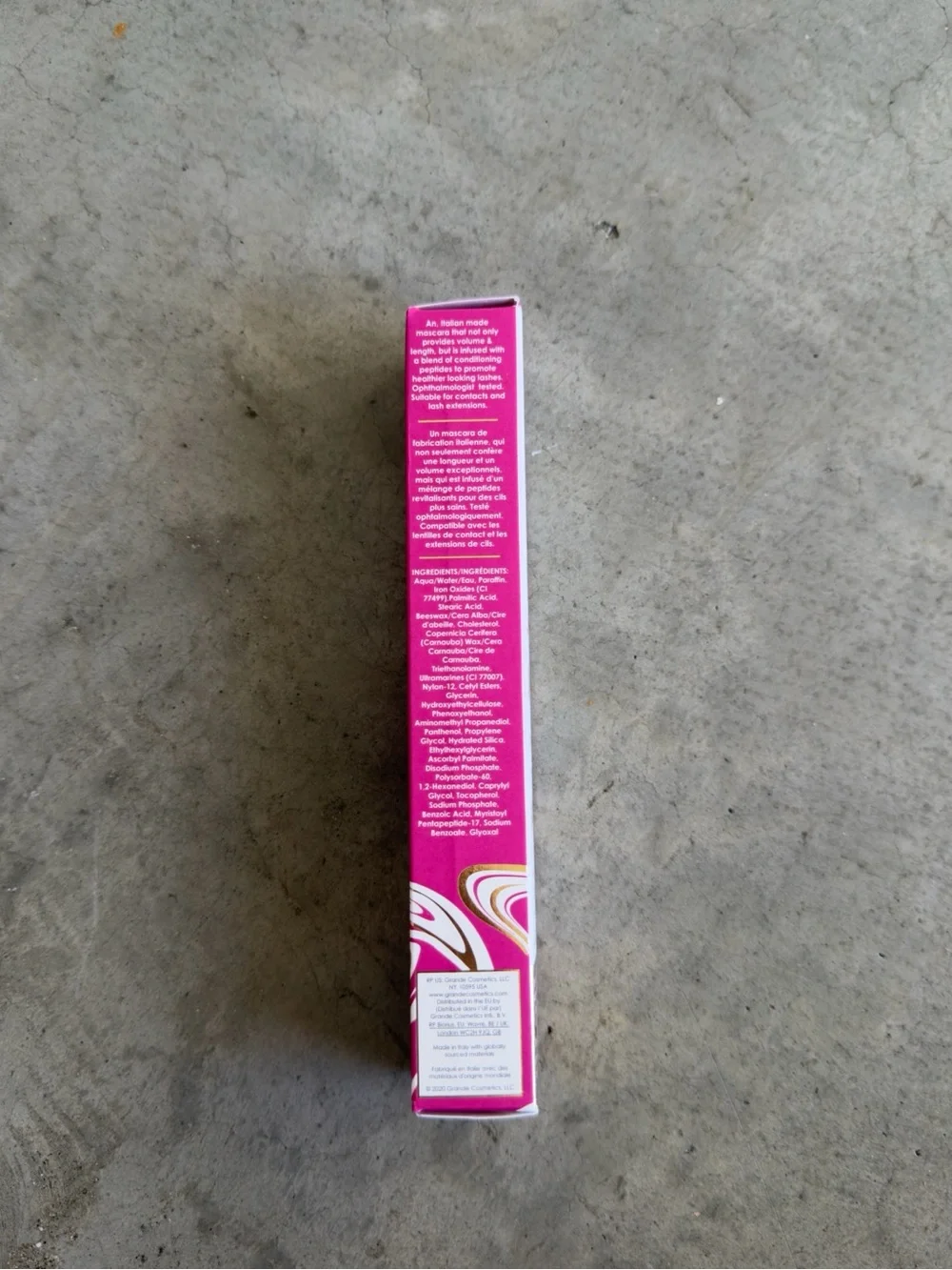 Grande Cosmetics / Peptide Conditioning Mascara / Black Noir